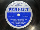 Rev. R. H. Taylor & Congregation - PERFECT 6-11-64 - The Bonus Have Found the