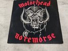 VINTAGE ORIGINAL MOTORHEAD. NO REMORSE. 2 LPS LYRICS PICTURE SLEEVES.