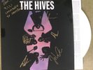 THE HIVES - THE DEATH OF RANDY FITZSIMMONS SIGNED WHITE VINYL AUTOGRAPHED LYRICS