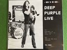 Rare Live Deep Purple LP “Back To The Rock” Vinyl Netherlands Live 1970