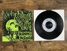 Chaos U.K. - Burning Britain EP VG+/VG Punk Rock Record Vinyl 7” EP UK 1982