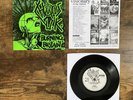 Chaos U.K. - Burning Britain EP VG+/EX Punk Rock Record Vinyl 7” EP UK RE 1996