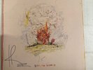 ISAIAH RASHAD – THE HOUSE IS BURNING - *SIGNED COVER* VINYL LP BLACK - VG+ -AY