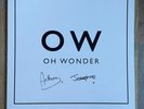 Oh Wonder -  Self Titled Autographed White Vinyl Signed LP RARE OOP