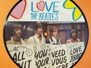 Beatles UK 45 Parlophone RP5620 ALL YOU NEED IS LOVE  Picture Disc