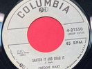 Freddie Hart Snatch It and Grab It / Human Thing to Do 45 Rockabilly Promo VG+