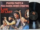 Praying Mantis Live at Last Paul Dianno Dennis Stratton 1990 LP NM   NM+ Promo