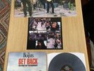 The Beatles LP Record GET BACK THE ROOFTOP CONCERT Aqua Marble Vinyl ￼poster