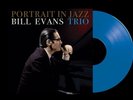 BILL EVANS TRIO-Portrait In Jazz (+1 Bonus Track) (Blue Vinyl)-Vinyl LP-Brand...