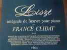 FRANCE CLIDAT / LISZT complete piano works vol.6   / VEGA 4 LP