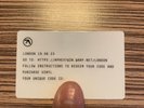New APHEX TWIN LONDON FIELD DAY Record Card 19 07 23 Limited Sold Out