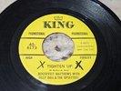 ROOSEVELT MATTHEWS WITH BILLY BALL & THE UPSETTERS   Tighten Up   Promo King 45