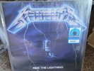 METALLICA Ride The Lightning Walmart Exclusive Electric Blue Vinyl LP NEW SEALED