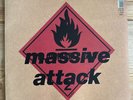 MASSIVE ATTACK Blue Lines 1991 UK debut vinyl LP + INNER Unfinished Sympathy
