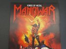 MANOWAR - KINGS OF METAL / Limited Clear Vinyl w Red and Black Splatter / 800 ww