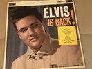 ELVIS PRESLEY - ELVIS IS BACK  LP  1960  UK  BLACK & SILVER  SPOT RCA 27171  N/M