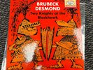 Dave Brubeck Desmond JAZZ Lp Two Knights At The Blackhawk FANTASY Blue Colored