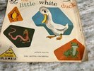VIntage The Little White Duck Children's Record Columbia Playtime Nonbreakable