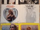 6 BLONDIE 45's Rapture/Call Me/Hardest Part/Tide Is High/Heart Of Glass, Etc NM
