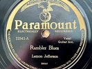 Listen E+ COPY   BLIND LEMON JEFFERSON PARAMOUNT Rambler Blues