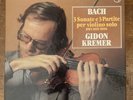 Bach Gidon Kremer 3X LP Box 3 Sonate E3 Partite NL Philips 1st Press 6769 053 NM