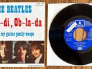 Beatles Ob-La-Di, Ob-La- Da / While My Guitar Gently Weeps Spain 45 W/PS NM