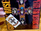 GUNS N' ROSES Appetite For Destruction LP 1987 hard rock WITH STICKERS Rare