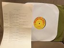 GRAND OLE OPRY Radio Show No. 207 - LP w/ cue sheet  BOB LUMAN  LORD  OSBORNE
