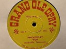 GRAND OLE OPRY Radio Show No. 224 - RARE Radio Show w/ cue sheet  SKEETER