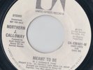 Rare Soul promo 45: Northern J. Calloway on United Artists - Meant to Be