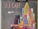 JJ CALE - TRAVEL-LOG, 1306-1-J SILVERTONE, 1990, SEALED, HYPE Sticker, Vinyl Lp