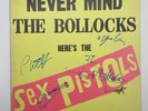 COA AUTOGRAPH SEX PISTOLS VIP-6986 VINYL LP JAPAN Signed