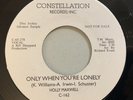 Holly Maxwell - Only When You're Lonely / Let Him Go For Himself 45 Repro VG+