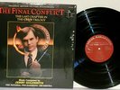 THE FINAL CONFLICT Soundtrack LP 1986 VG+ Jerry Goldsmith Vinyl Omen III OST