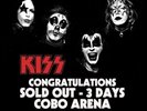 KISS Congratulations Sold Out 3 Days At Cobo Arena 1976, 4x Red Vinyl NEW  EU