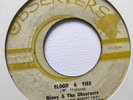 NINEY & THE OBSERVERS; BLOOD & FIRE / MUD & WATER    OBSERVERS 1971