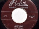 TINY GRIMES 45 Juicy Fruit / Second Floor Rear RED ROBIN Rn'B Instrumental Sw248