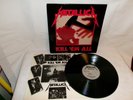 1983 Metallica, Kill 'Em All vinyl lp, first pressing, MRI 069, megaforce, NM