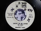 ORIGINAL DETROIT NORTHERN SOUL RECORD LUCKY TO BE LOVED BY YOU EMANUEL LASKY WD