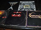 BLACK SABBATH QUEENSRYCHE TRIUMPH THIN LIZZY RATT: HARD ROCK 5LP (VG) RECORD LOT