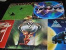 VAN HALEN (5150) ZZ TOP DEF LEPPARD GAMMA 2 TESLA: 5 LP (LOWER GRADE) RECORD LOT