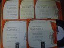 JEAN FOURNIER - GINETTE DOYEN / HANDEL violin sonatas  / VEGA 5*7