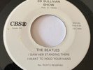 The Beatles The Ed Sullivan Show Ep Collectible 45 White Label 1964 Record 7”