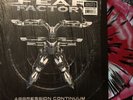 Fear Factory - Aggression Continuum (Red & Blue Swirl w/ Black Splatter) Vinyl