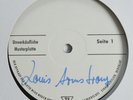 Muster Promo LP | Louis Armstrong Disney Songs The Satchmo Way White-Label JAZZ