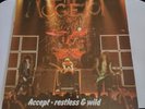Accept Restless and Wild Vinyl LP 1982