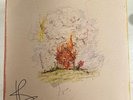 ISAIAH RASHAD – THE HOUSE IS BURNING - VINYL LP BLACK **SIGNED** - VG+ - A16