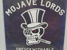 Unfuckwithable Mojave Lords Record 2014 Red Vinyl Inner Sleeve Signed