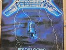 Metallica, Ride the Lightning; 8 Track Original LP on Megaforce Label, In Shrink