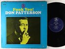 Don Patterson - Funk You  LP - Prestige